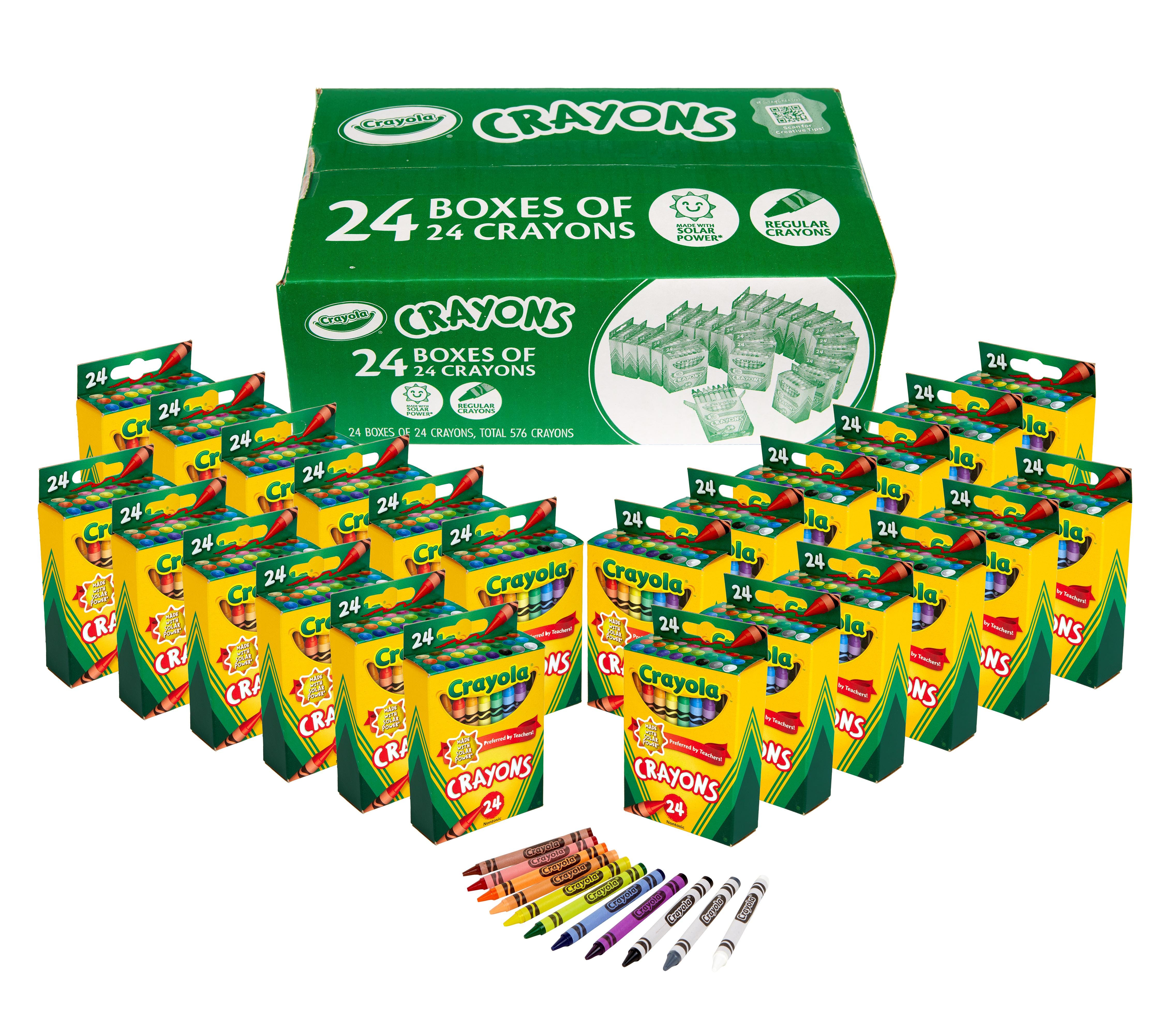 Crayola Crayon Classpack, 24 Boxes 2162053